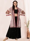 Light Pink Colour Navrang 2 Female Long Fancy Jacket Collection 2703